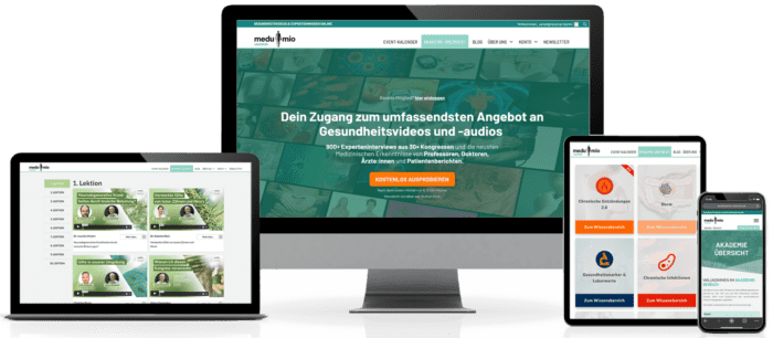 Medumio Akademie Abo - die größte deutschsprachige Online Gesundheits-Videothek