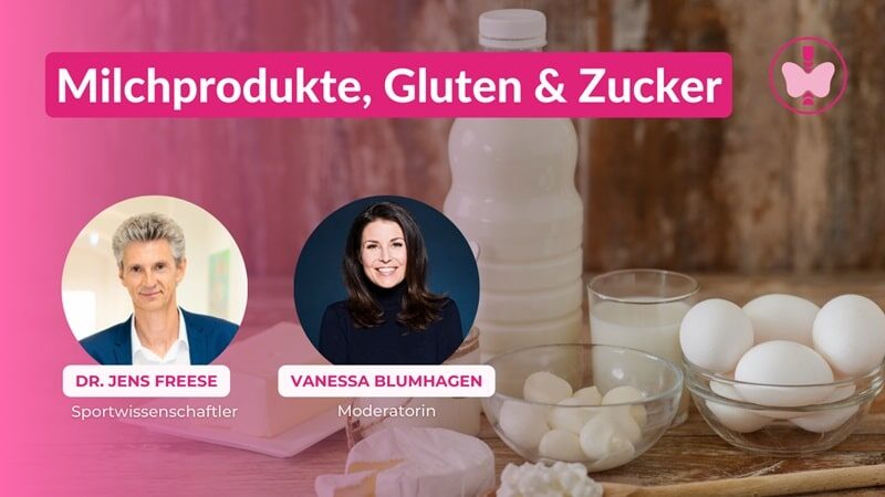 Milchprodukte, Gluten und Zucker bei Hashimoto