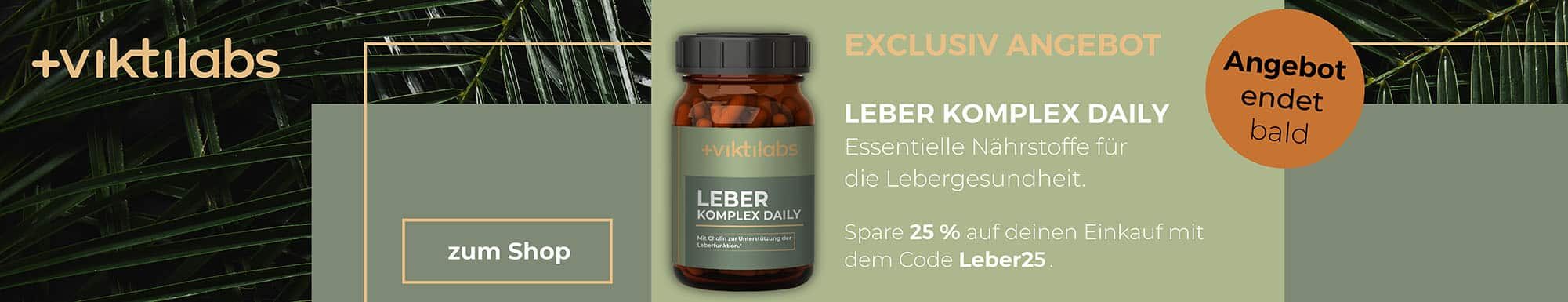 Wissensbanner Leber Komplex