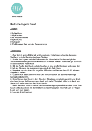 Paul Seelhorst & Halfdan Kluften - Kurkuma-Ingwer-Kraut