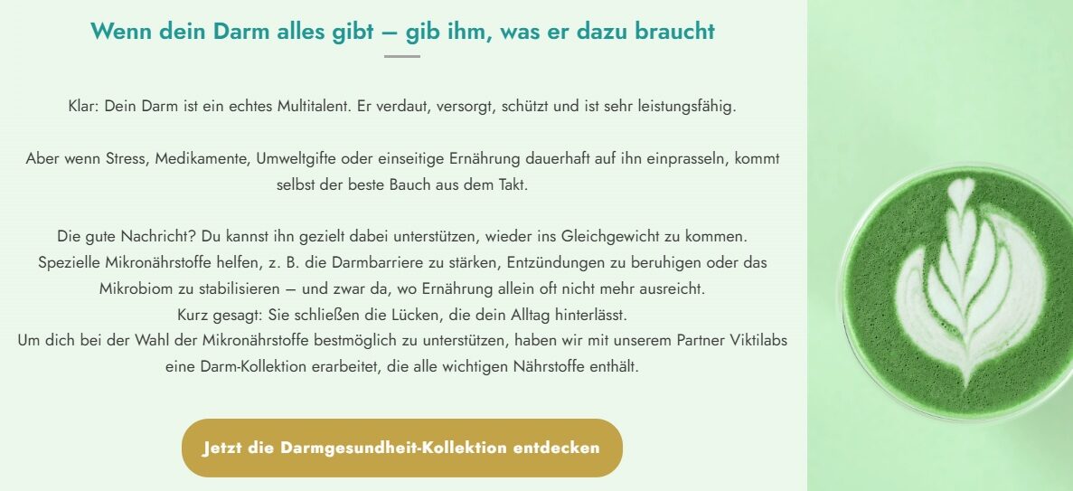 Medumio Darmgesundheits-Aademie - Mikronährstoffe