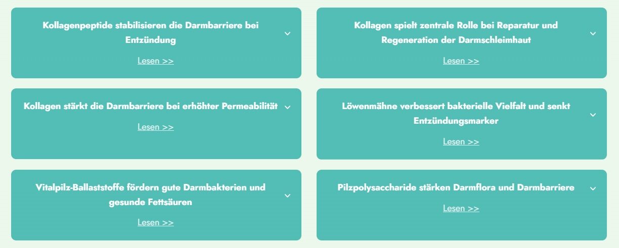 Medumio Darmgesundheits-Aademie - Studien