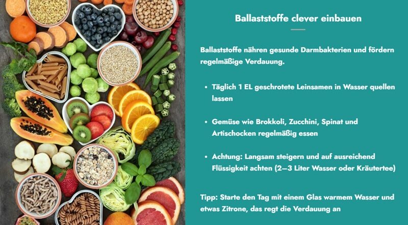 Medumio Darmgesundheits-Akademie - Weitere Tipps