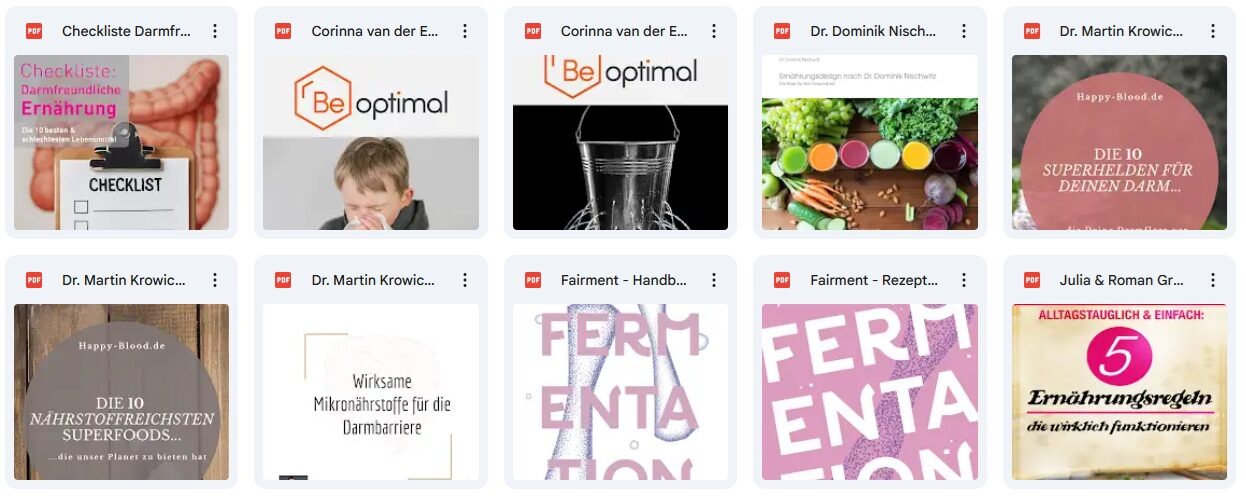 Medumio Darmgesundheits-Akademie - Boni