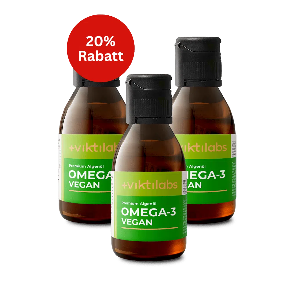 3x Omega-3 Algenöl