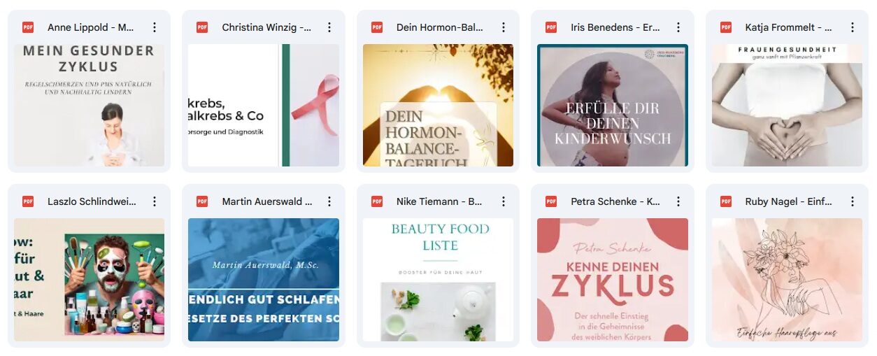 Vorschau Frauengesundheits-Akademie - Boni