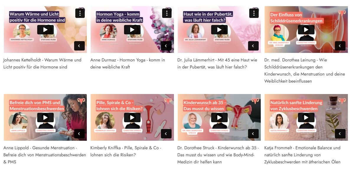 Vorschau Frauengesundheits-Akademie - Interviews