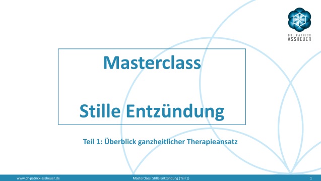 Masterclass Stille Entzündungen - Alle Folien