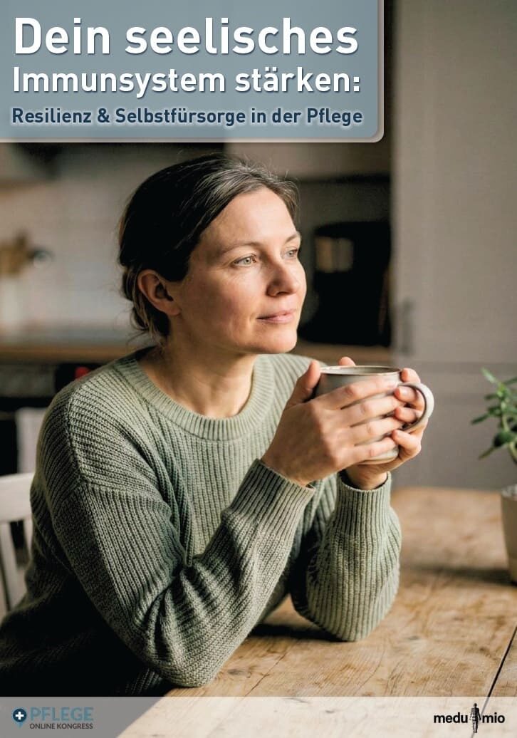Cover Freebie Pfelge Kongress – Dein seelisches Immunsystem stärken_Resilienz u Selbstfürsorge in der Pflege